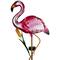 3ft. Solar Lighted Pink Flamingo Outdoor Garden Stake